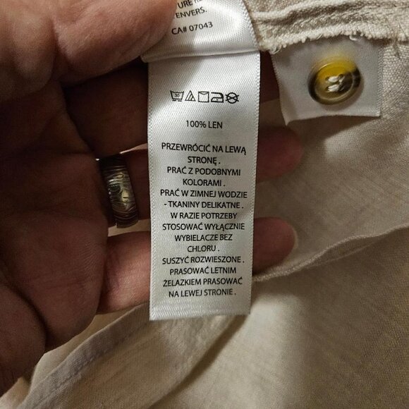 Adrienne Vittadini -Women`s Button down Sleeveless Summer Dress SM - Picture 6 of 6